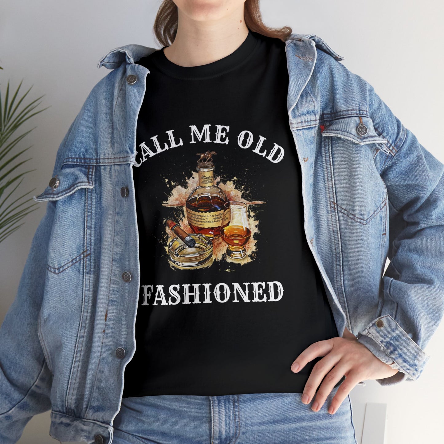 Blantons call me old fashioned Unisex Heavy Cotton Tee