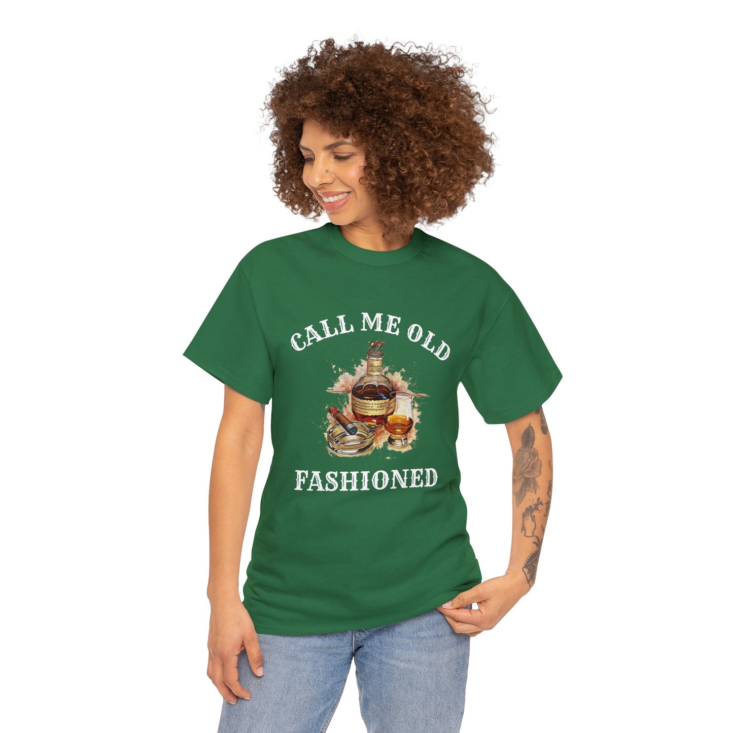 Blantons call me old fashioned Unisex Heavy Cotton Tee