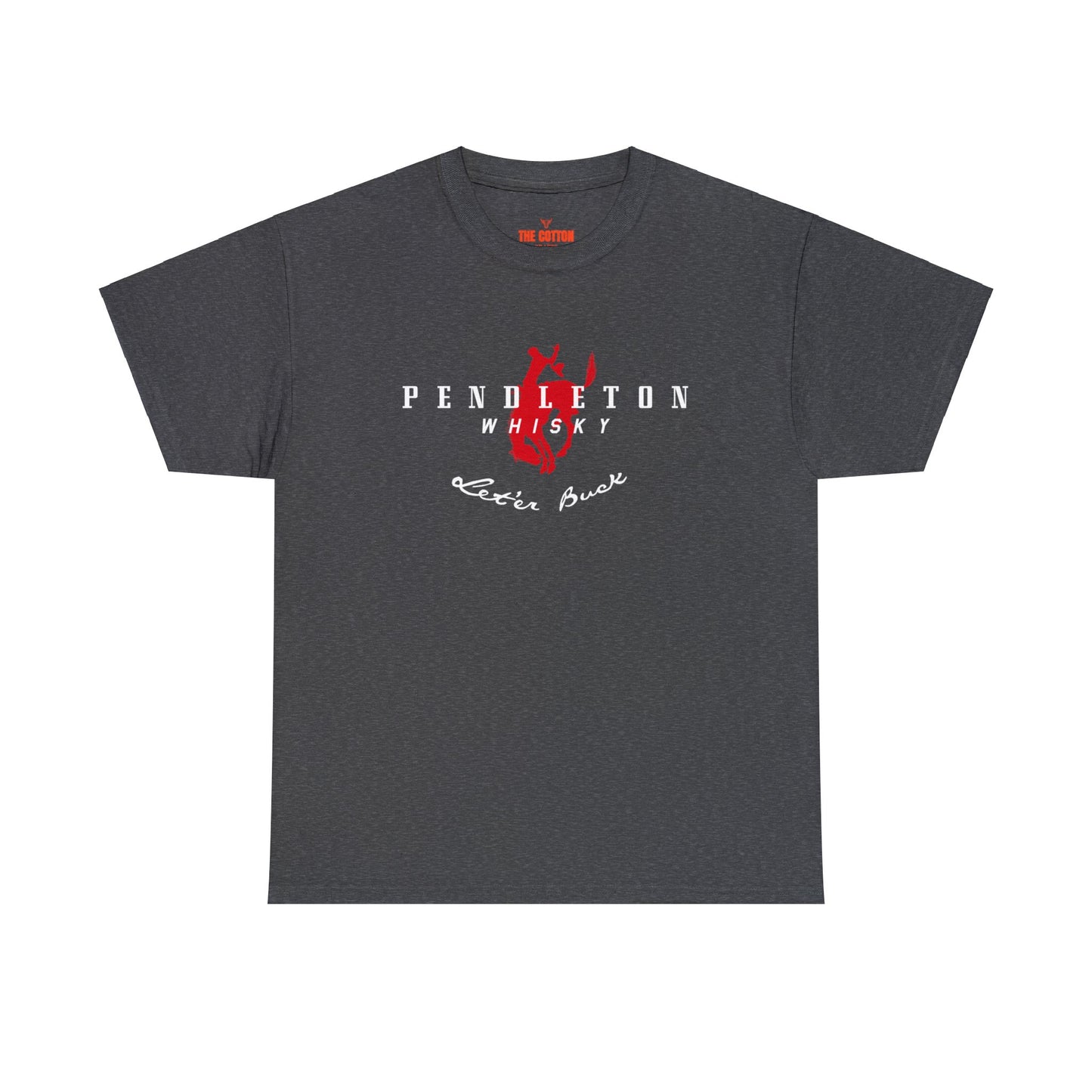 Pendleton Whisky - Let'er Buck - Unisex Heavy Cotton Tee