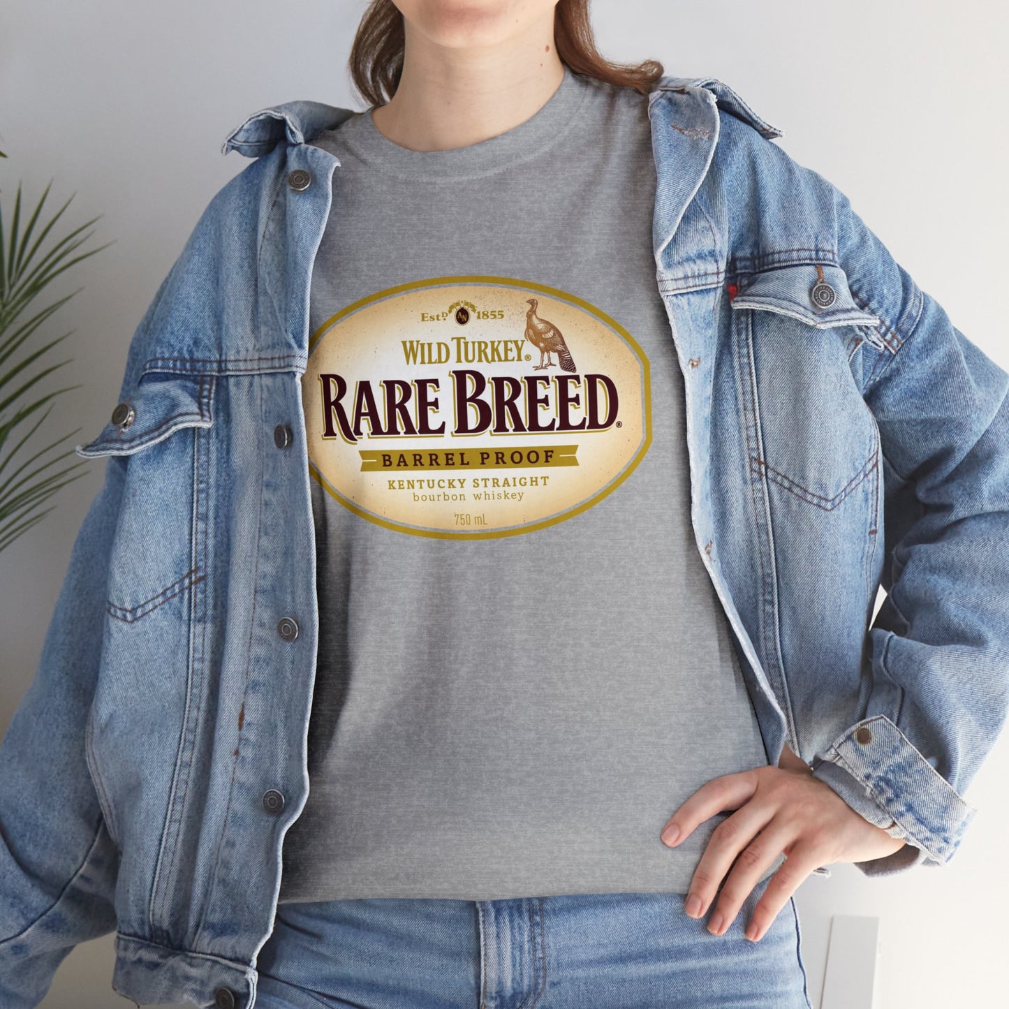 Wild Turkey Rare Breed Unisex Heavy Cotton Tee