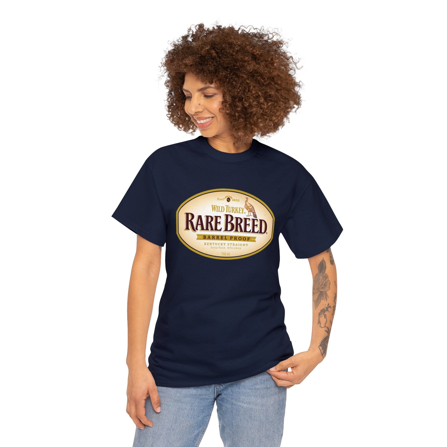 Wild Turkey Rare Breed Unisex Heavy Cotton Tee