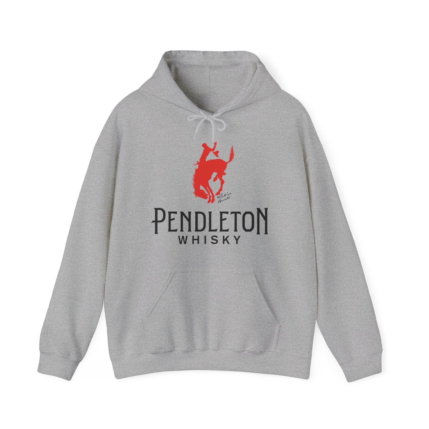 Pendleton Whisky - Let'er Buck Unisex Heavy Blend Hooded Sweatshirt