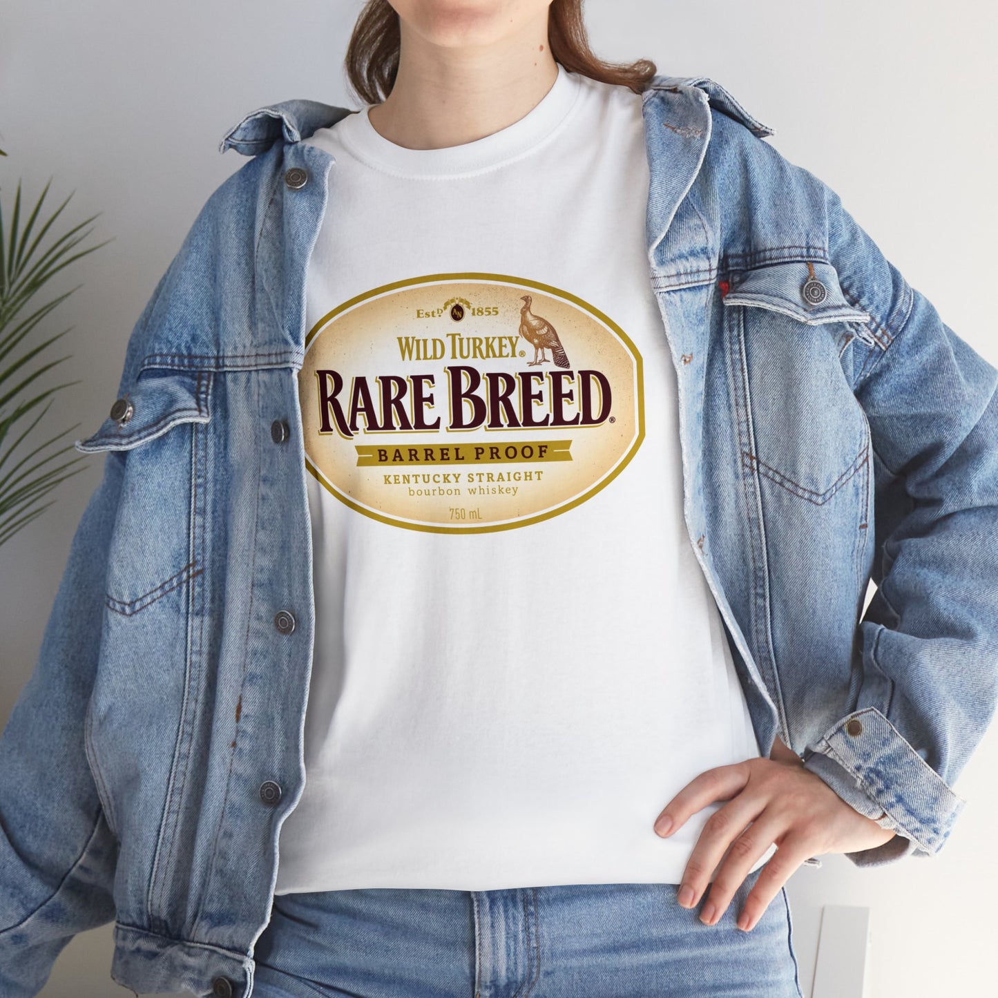 Wild Turkey Rare Breed Unisex Heavy Cotton Tee