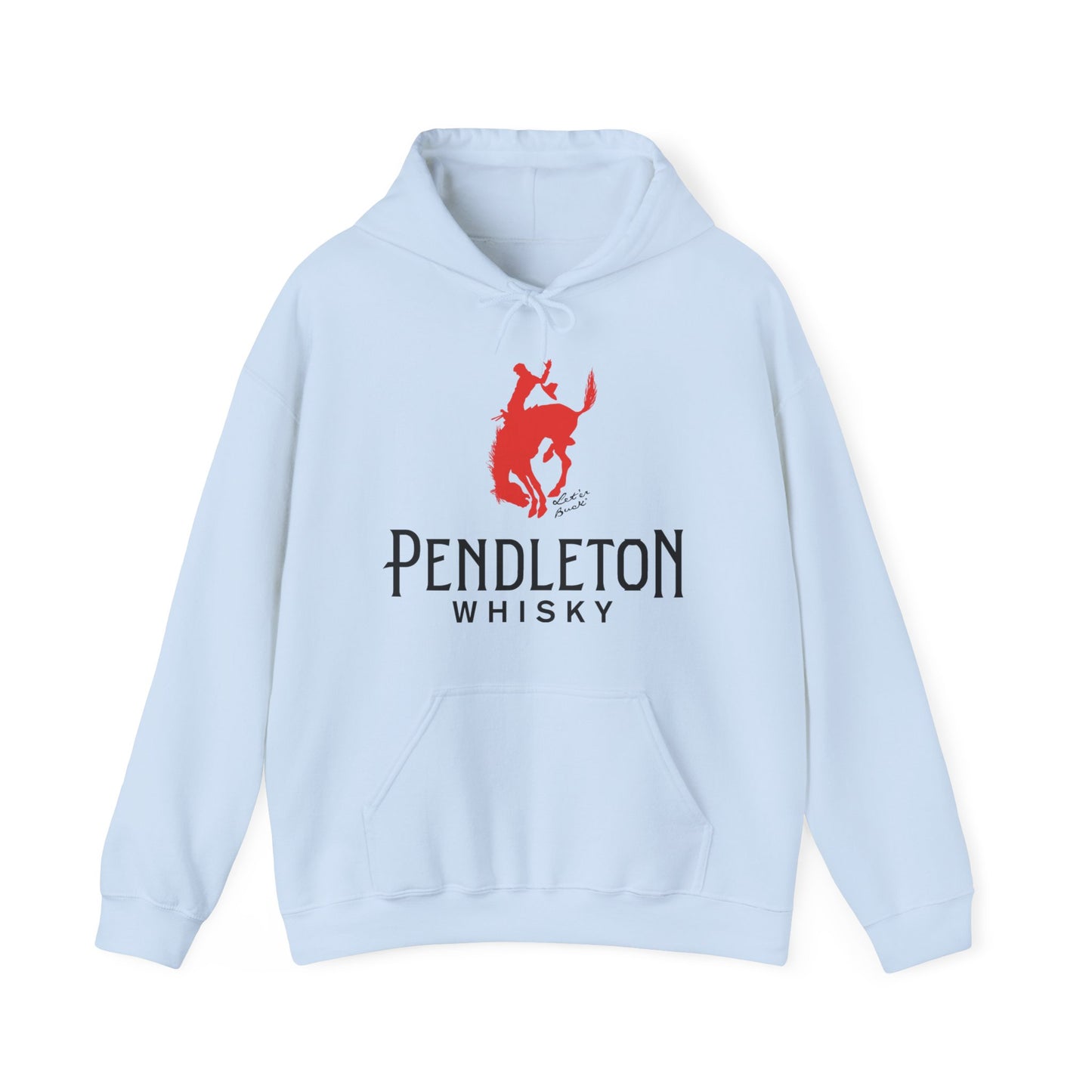 Pendleton Whisky - Let'er Buck Unisex Heavy Blend Hooded Sweatshirt