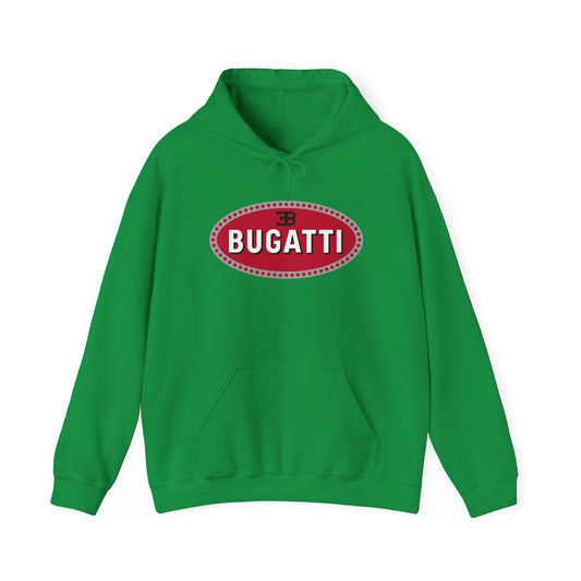 Bugatti Luxury Racing Car Heavy Blend Hooded Sweatshirt