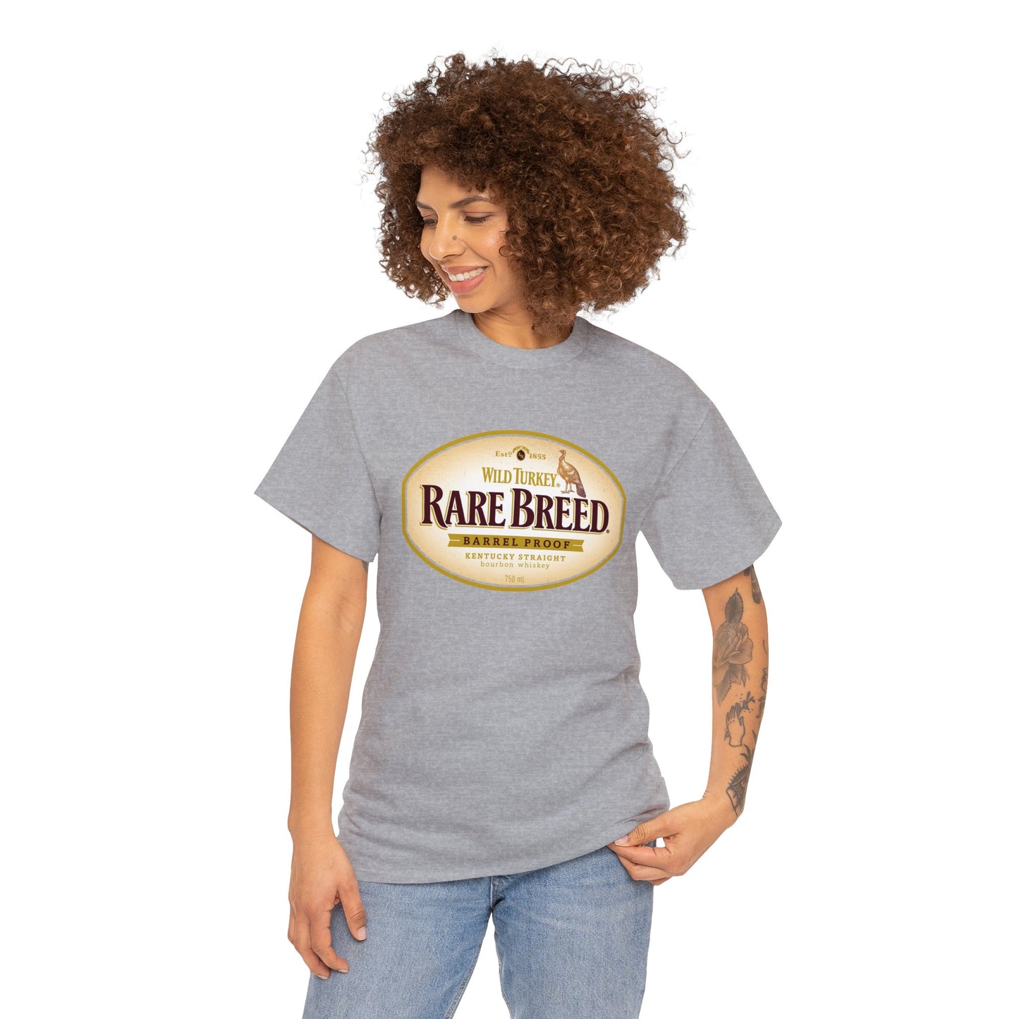 Wild Turkey Rare Breed Unisex Heavy Cotton Tee