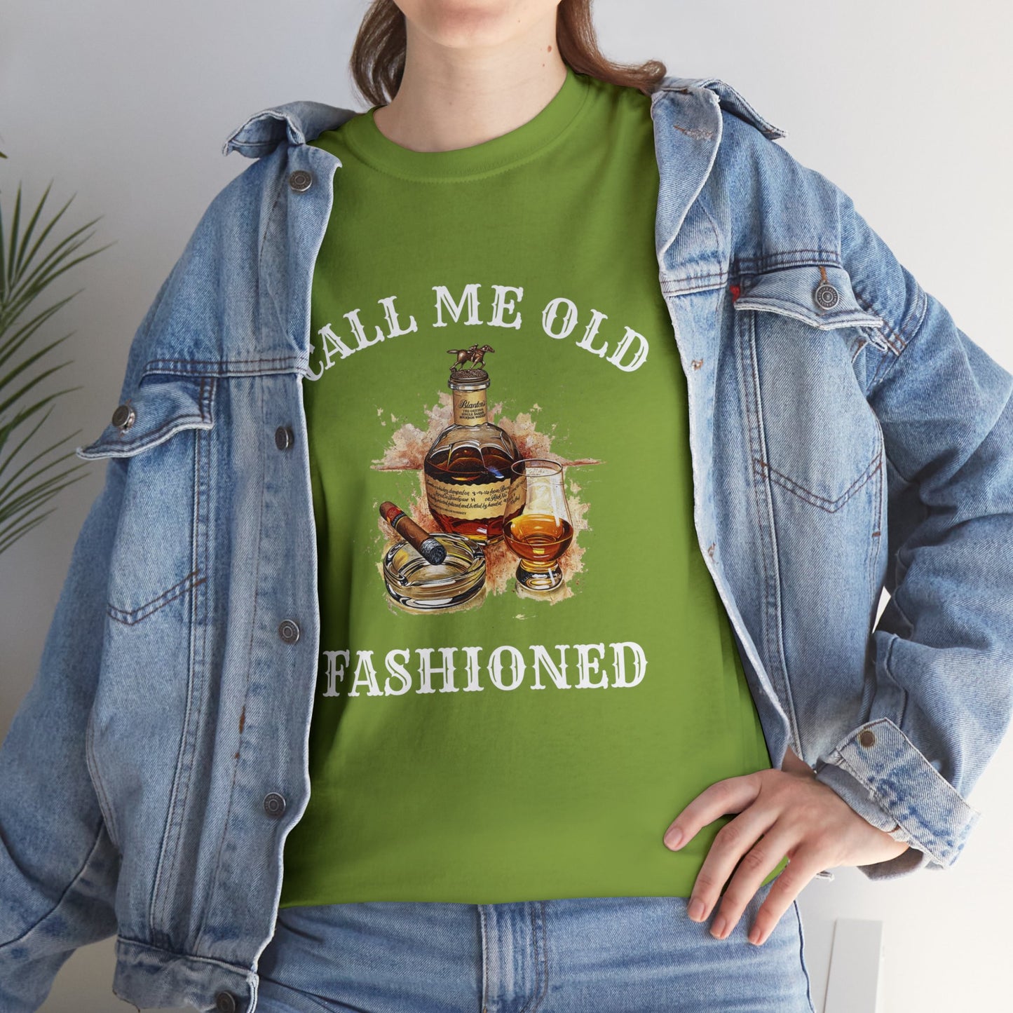 Blantons call me old fashioned Unisex Heavy Cotton Tee