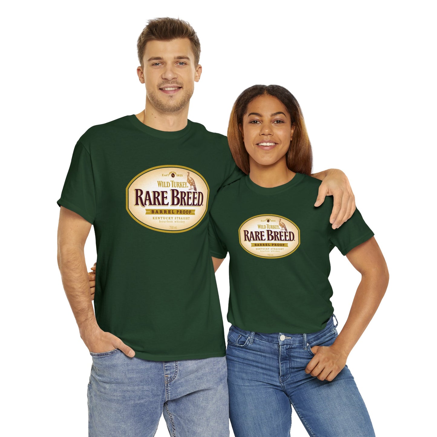 Wild Turkey Rare Breed Unisex Heavy Cotton Tee