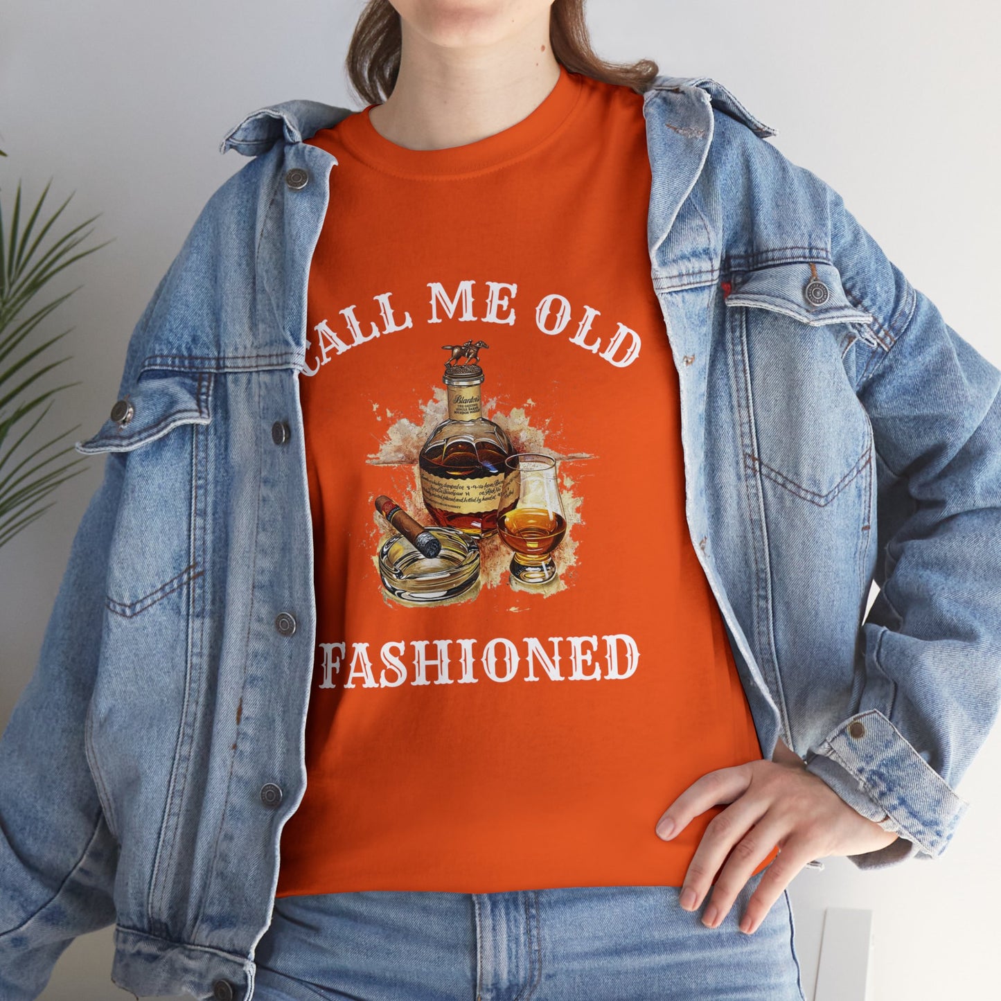 Blantons call me old fashioned Unisex Heavy Cotton Tee