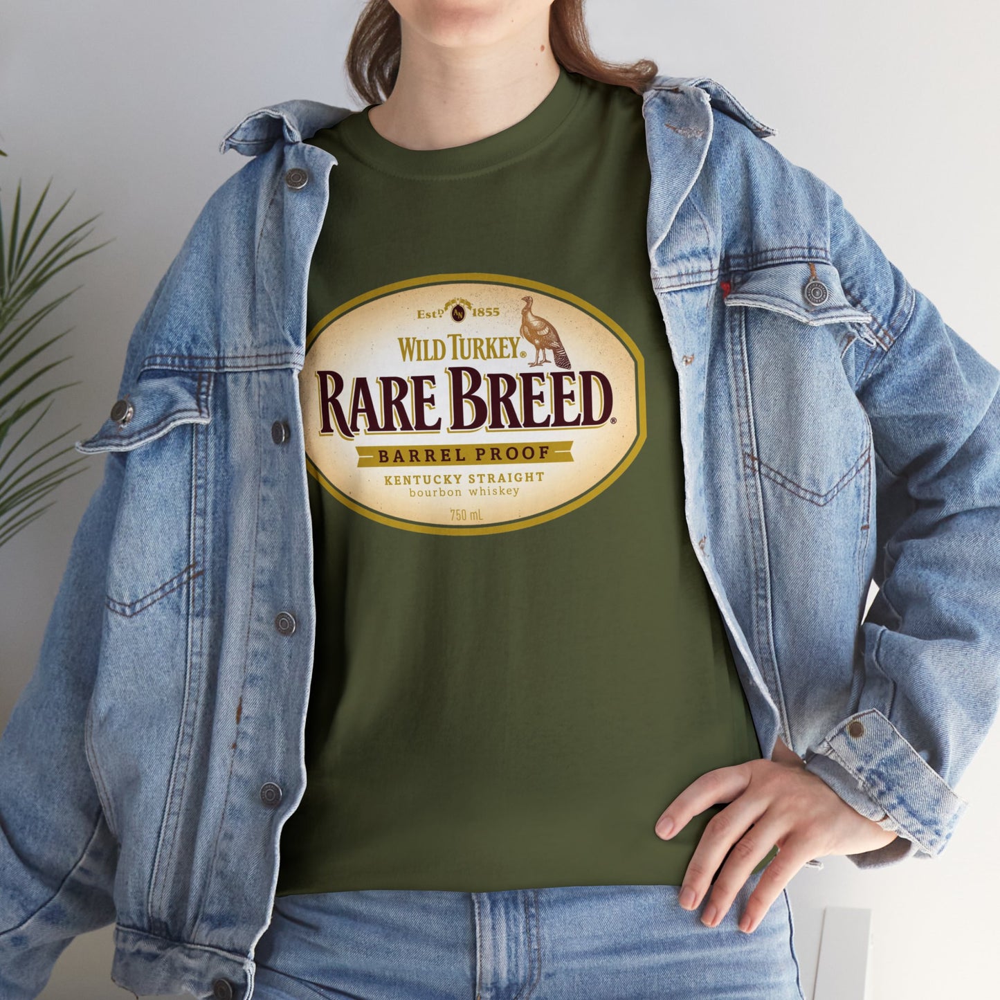 Wild Turkey Rare Breed Unisex Heavy Cotton Tee