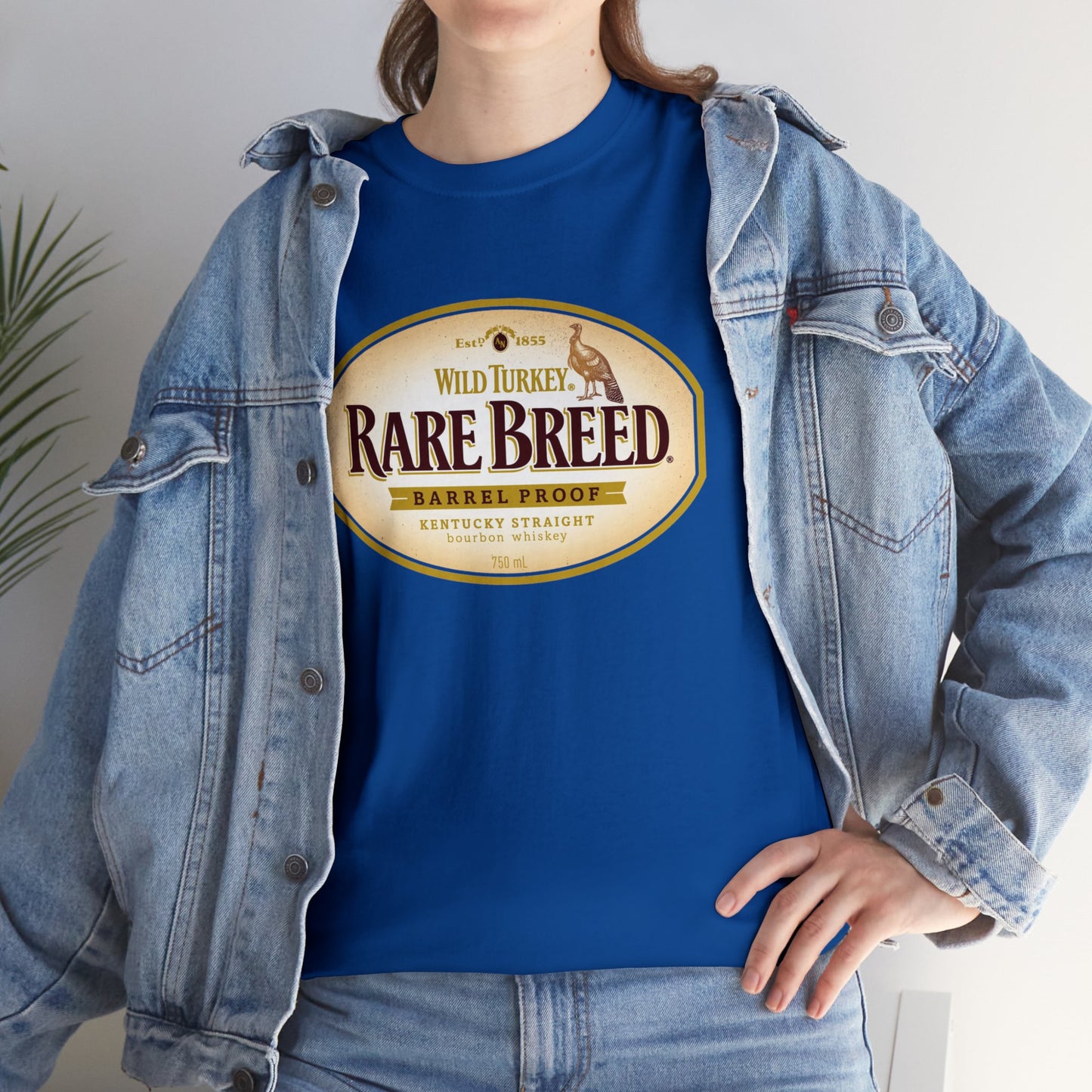 Wild Turkey Rare Breed Unisex Heavy Cotton Tee