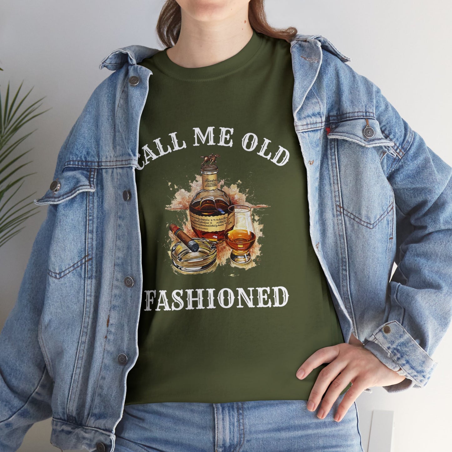 Blantons call me old fashioned Unisex Heavy Cotton Tee