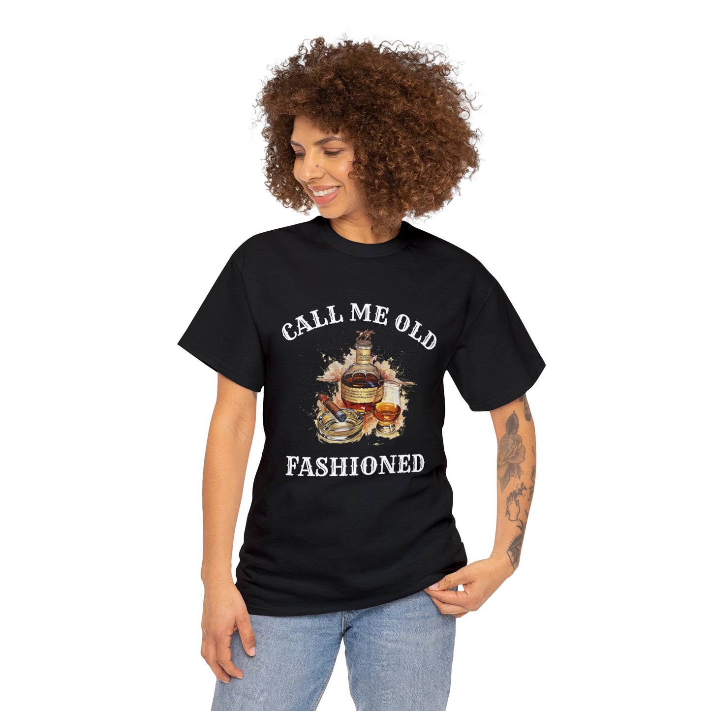 Blantons call me old fashioned Unisex Heavy Cotton Tee