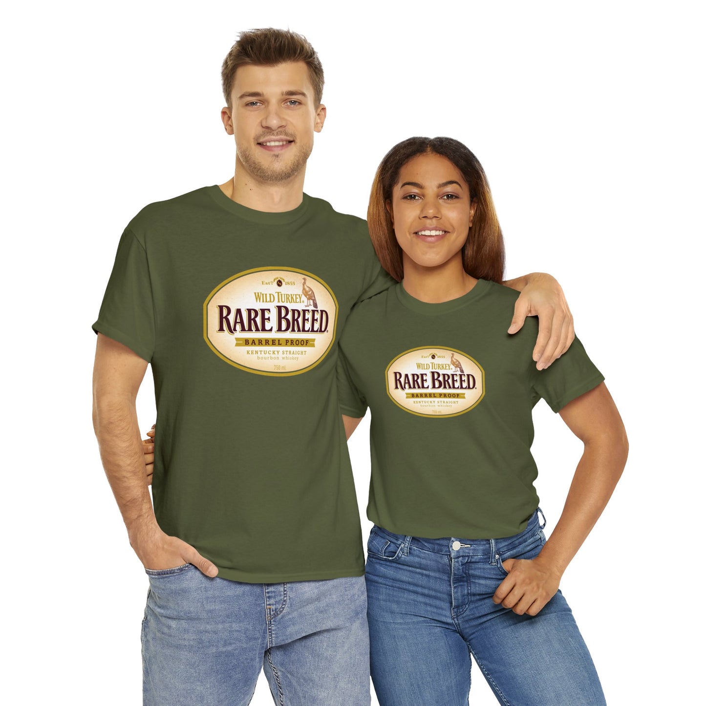 Wild Turkey Rare Breed Unisex Heavy Cotton Tee