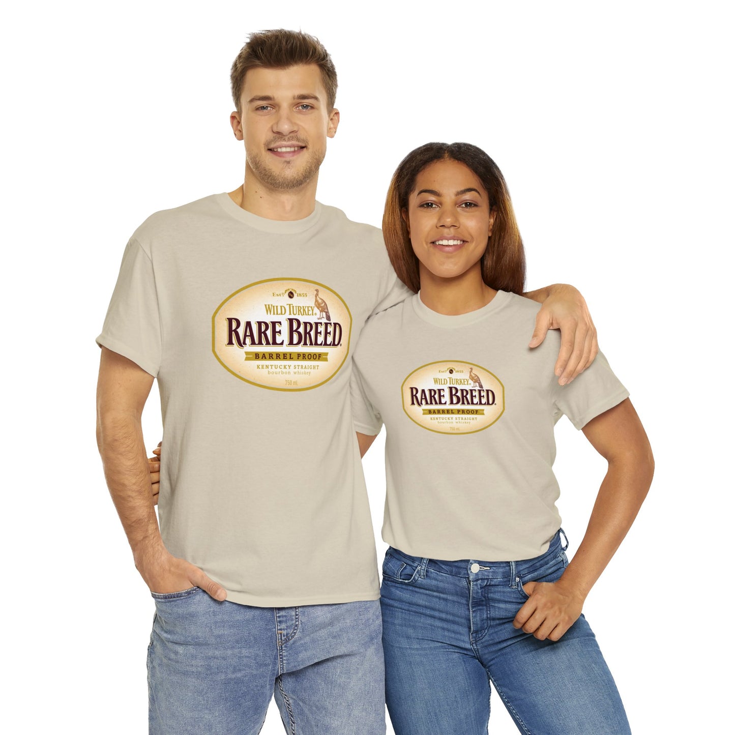 Wild Turkey Rare Breed Unisex Heavy Cotton Tee