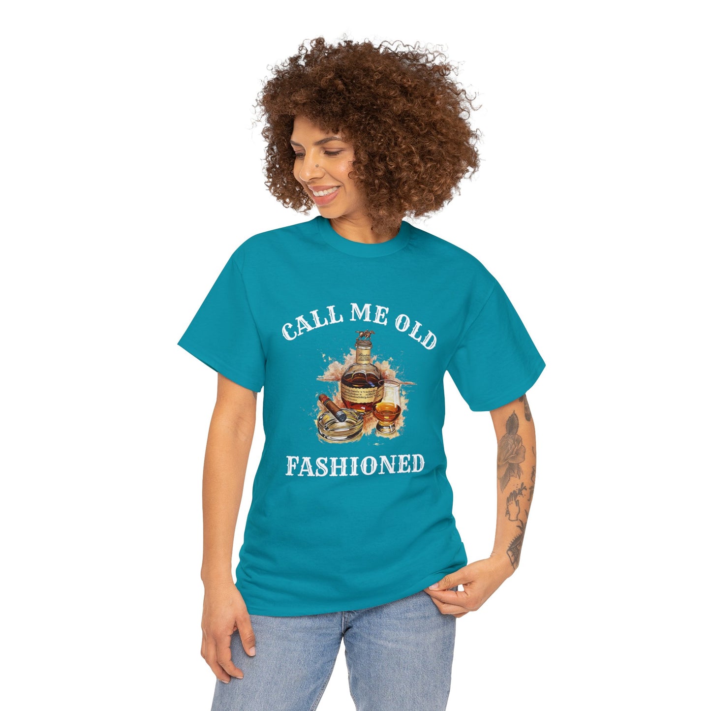 Blantons call me old fashioned Unisex Heavy Cotton Tee