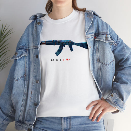 AK-47 Siren Unisex Heavy Cotton Tee