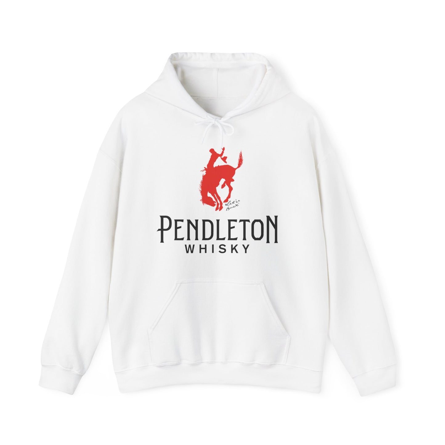 Pendleton Whisky - Let'er Buck Unisex Heavy Blend Hooded Sweatshirt