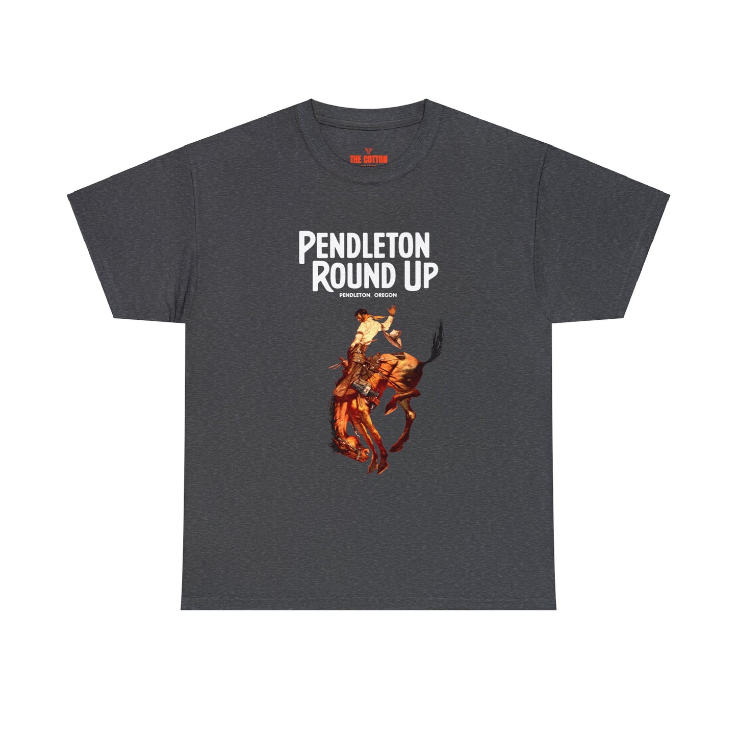 Pendleton Round Up Canadian Whiskey Unisex Heavy Cotton Tee