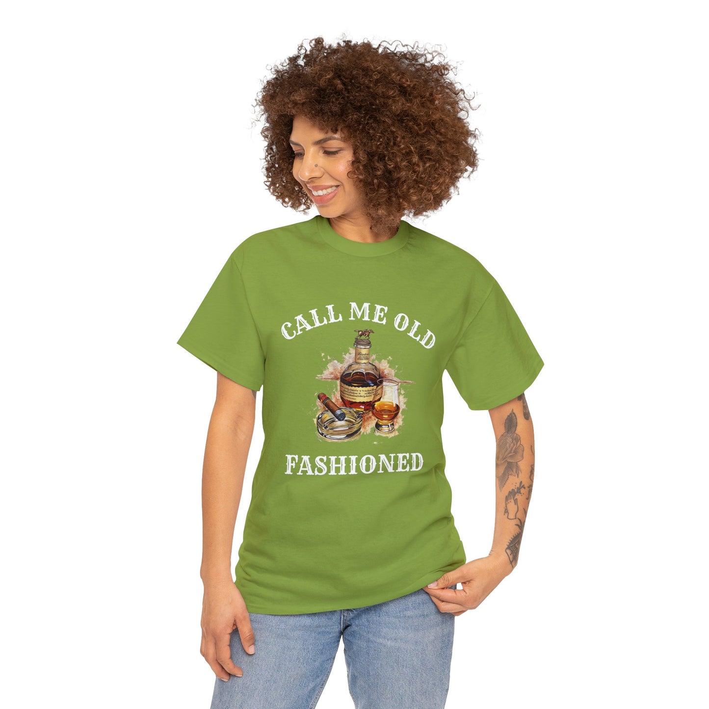 Blantons call me old fashioned Unisex Heavy Cotton Tee