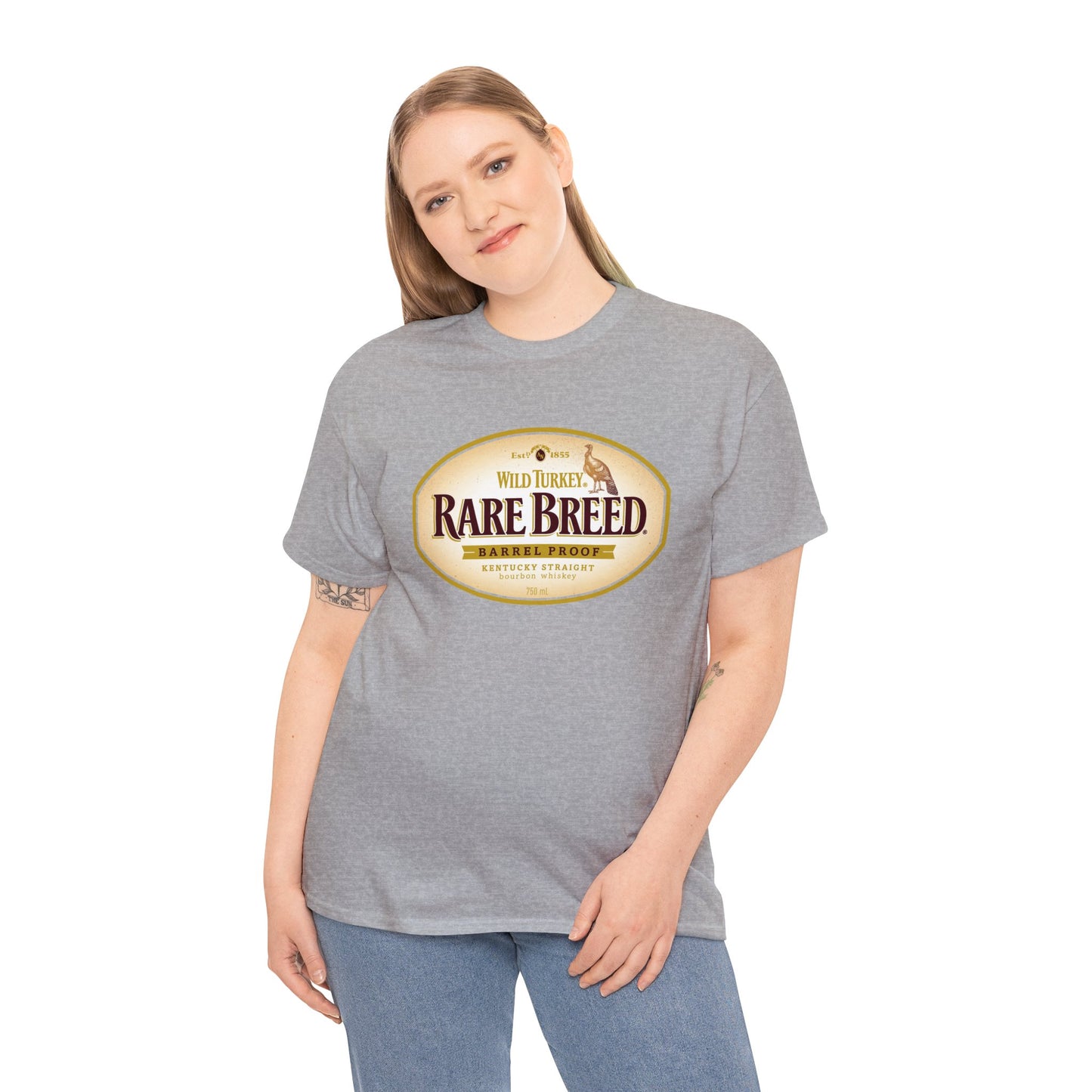 Wild Turkey Rare Breed Unisex Heavy Cotton Tee