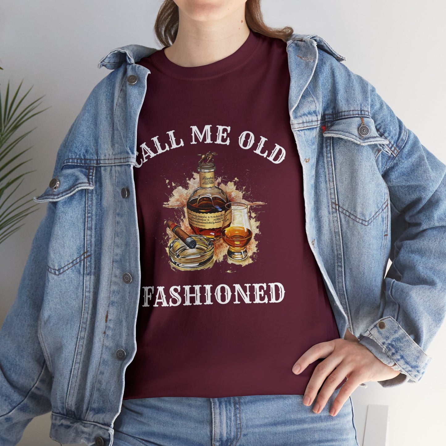 Blantons call me old fashioned Unisex Heavy Cotton Tee