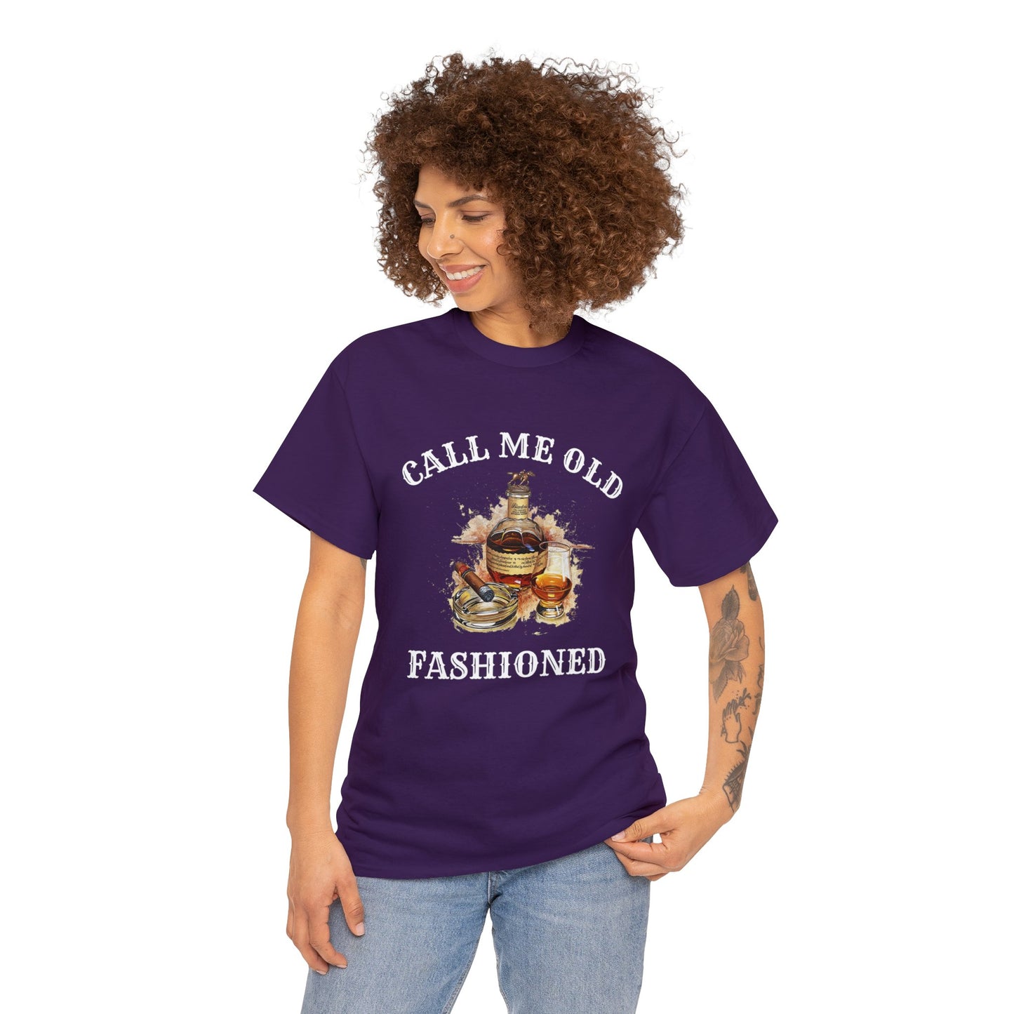 Blantons call me old fashioned Unisex Heavy Cotton Tee