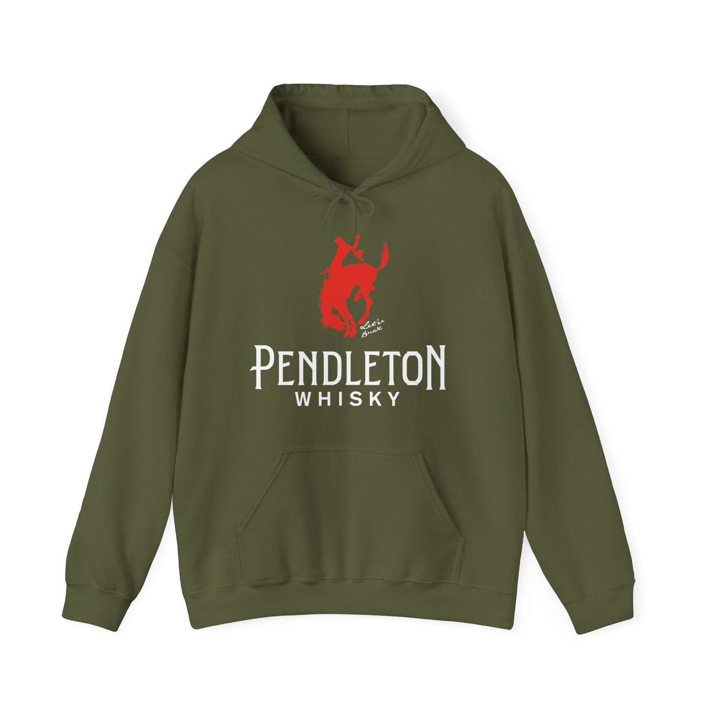 Pendleton Whisky - Let'er Buck Unisex Heavy Blend Hooded Sweatshirt