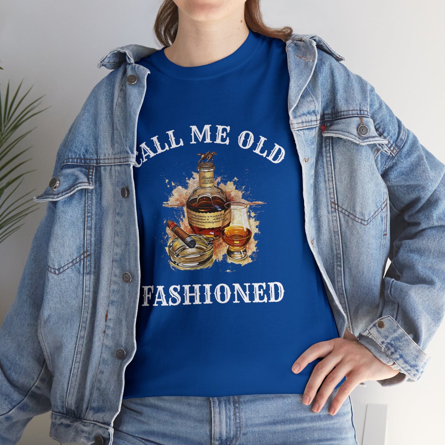 Blantons call me old fashioned Unisex Heavy Cotton Tee